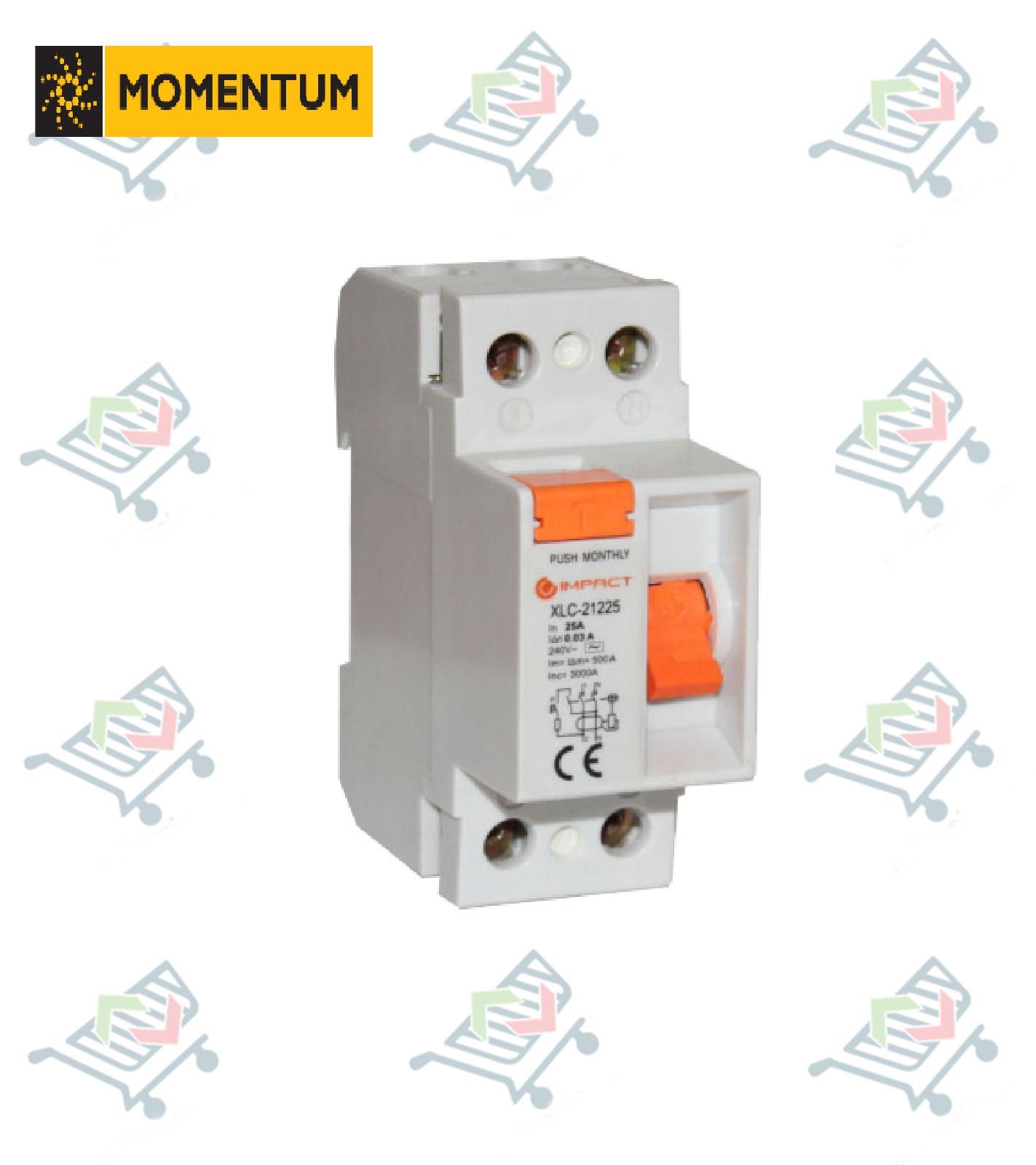 Kaçak Akım Koruma Rölesi 2 Kutuplu 2x40A 30MA