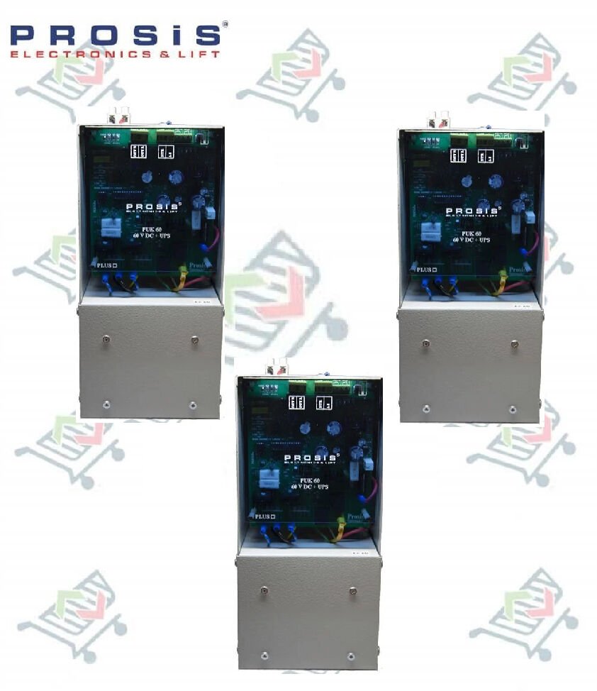 Pro-Rescube Güç Kaynağı + UPS 60VDC (EN 81-20/50) 3'lü Paket