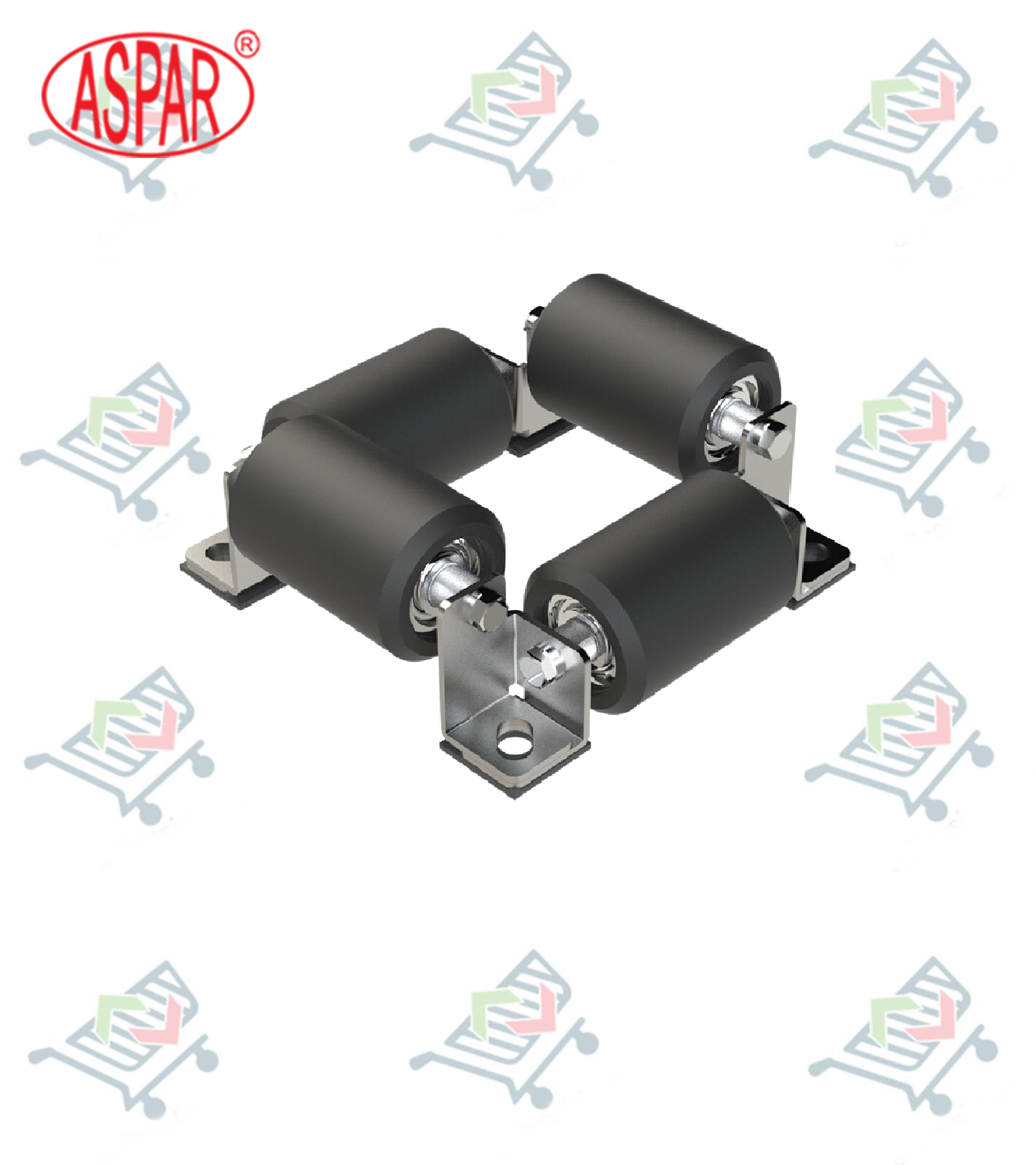 DENGE ZİNCİRİ MAKARASI / 4 TEKER SUPER SWAYLESS MAX 3,5m/s