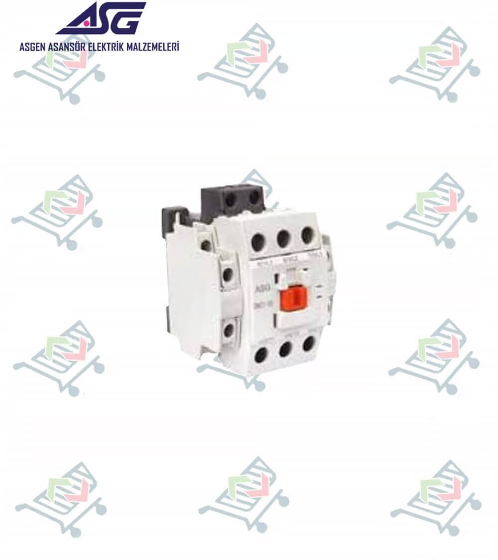 ASGEN SMC-1 32A 15kW 50A 2.2 AC GÜÇ KONTAKTÖRÜ (AC 220V BOBİNLİ)