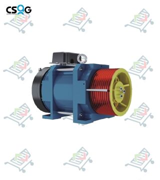 CSAG-E240A 2:0 M/S 800 KG 10 KW 240 mm Kasnak 2:1 Askı Dişlisiz Asansör Motoru