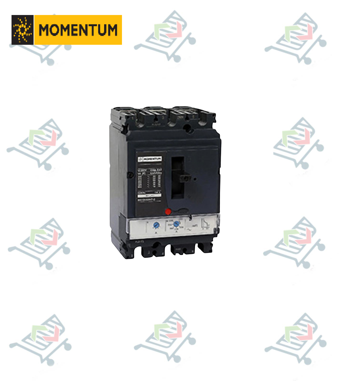 3 Kutuplu Termik Manyetik Kompakt Şalter Ayarlı Tip 3x100A 70-100A 50KA