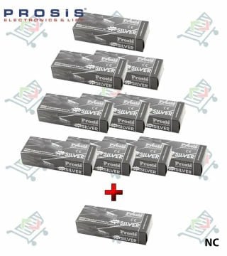 Silver Monostabil Manyetik Şalter(1A) NC 10'lu Paket (+1 Adet Hediye)