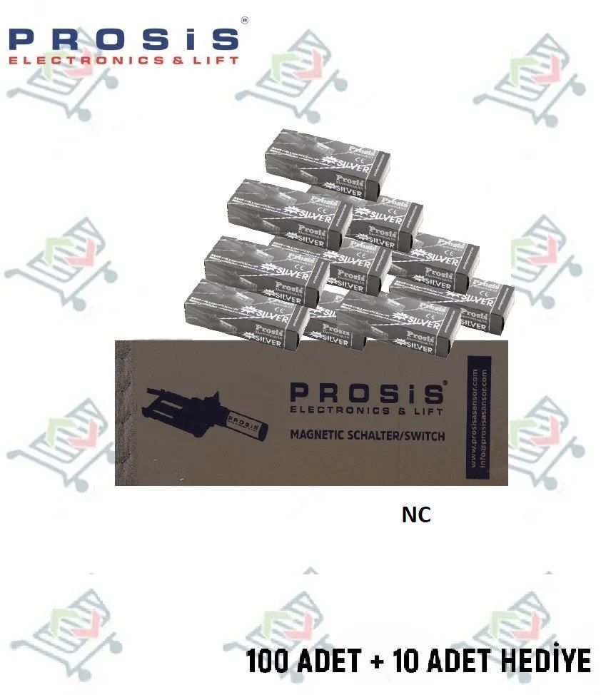 Silver Monostabil Manyetik Şalter(1A) NC 100'lü Paket (+10 Adet Hediye)