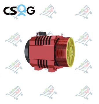 CSAG-W 1:0 M/S 2000 KG 13.4 KW 400 mm Kasnak 2:1 Askı Dişlisiz Asansör Motoru