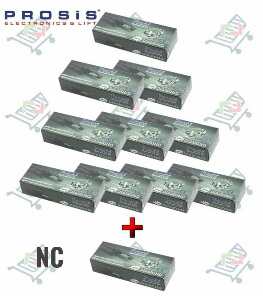 Diamondmono Monostabil Manyetik Şalter (5A) NC 10'lu Paket (+1 Adet Hediye)