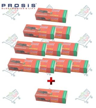 Goldbis Bistabil Manyetik Şalter(1,5A) İnce 10'lu Paket (+1 Adet Hediye)