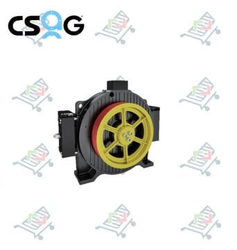 CSAG-C400 2:0 M/S 1000KG 13.4 KW 400 mm Kasnak 2:1 Askı Dişlisiz Asansör Motoru