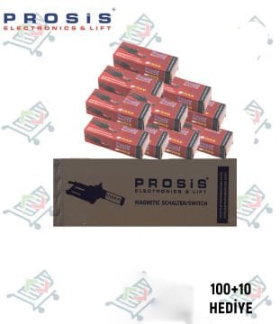 Goldmono Monostabil Manyetik Şalter(1,5A) İnce 100'lü Paket (+10 Adet Hediye)