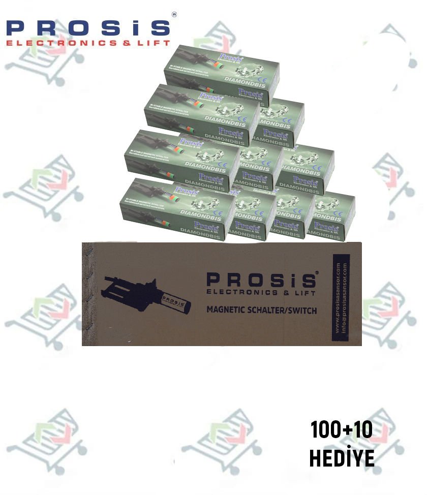 Diamondbis Bistabil Manyetik Şalter (5A) İnce 100'lü Paket (+10 Adet Hediye)