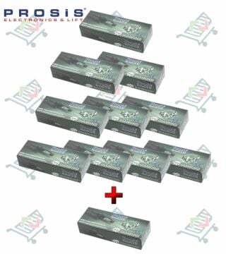 Diamondmono Monostabil Manyetik Şalter (5A) İnce 10'lu Paket (+1 Adet Hediye)