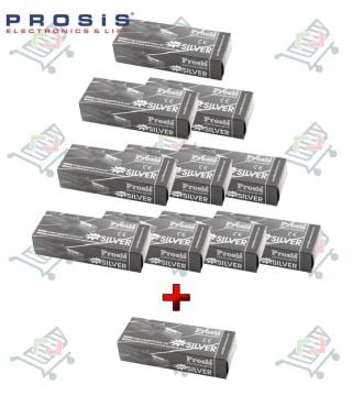 Silver Monostabil Manyetik Şalter(1A) İnce NC 10'lu Paket (+1 Adet Hediye)