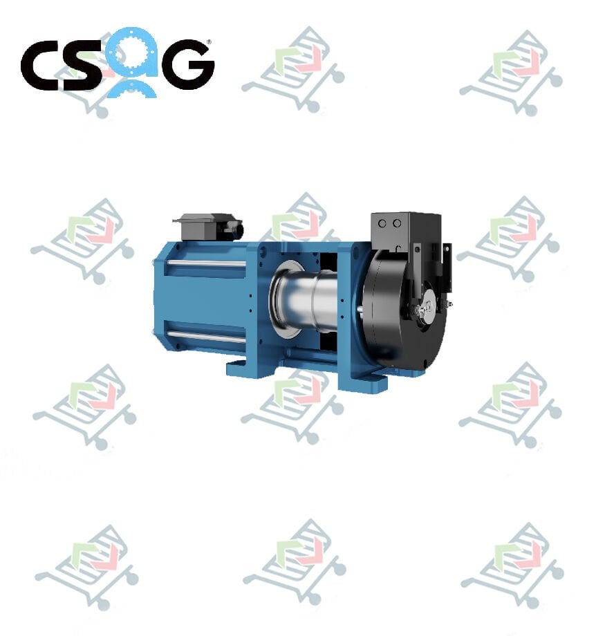 CSAG-GK100A 1:60 M/S 1150KG 12.3 KW 100 mm Kasnak 2:1 Askı Dişlisiz Kayış Tipli Asansör Motoru
