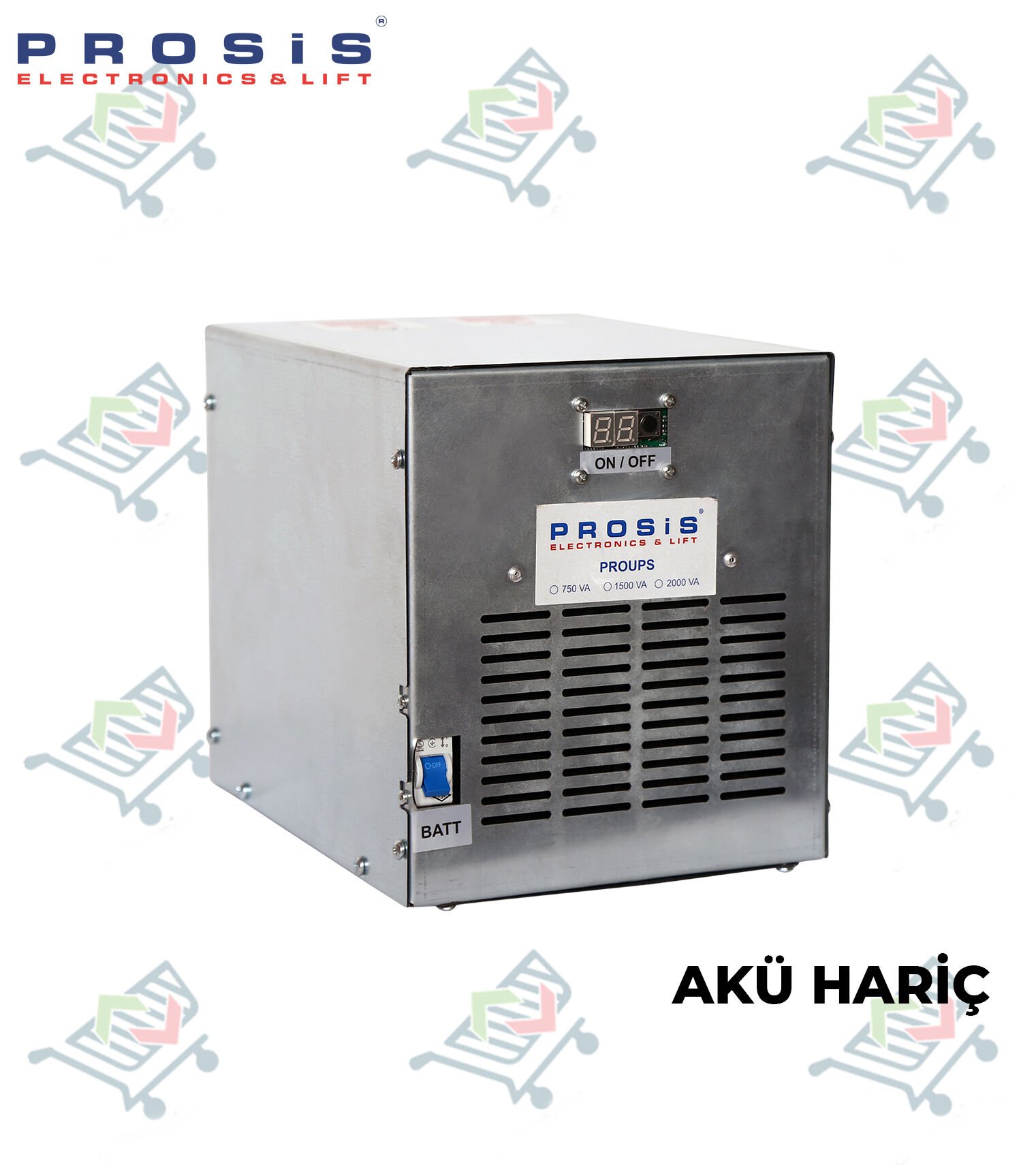 PROSİS PRO-UPS LİNE İNTERAKTİF ASANSÖR UPS 1500 VA  AKÜ HARİÇ