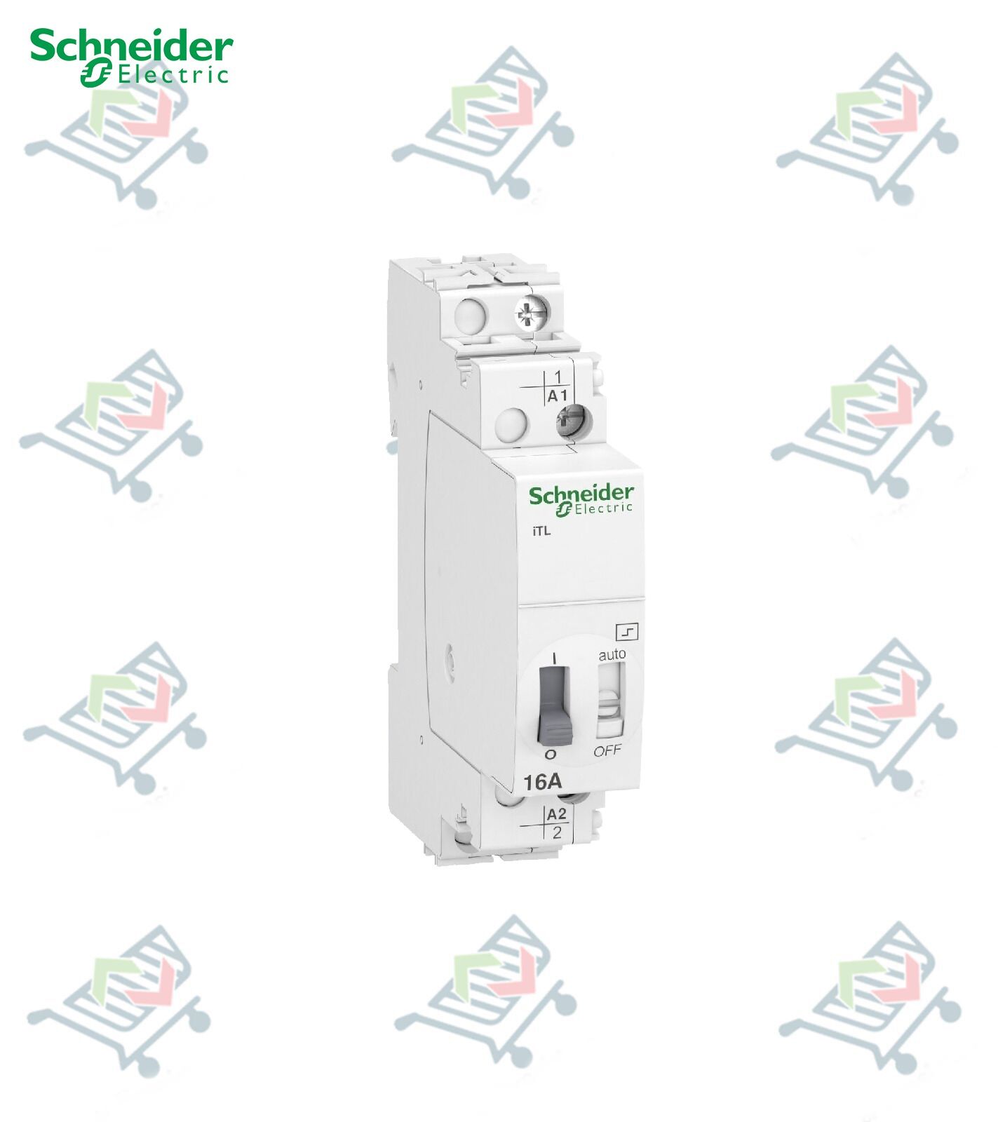 Schneider iTLI Enversör Darbe Akım Anahtarları, 16A 1P 230VAC/110VDC