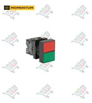 ∅ 22 Plastik İkiz Buton Işıksız NO+NC