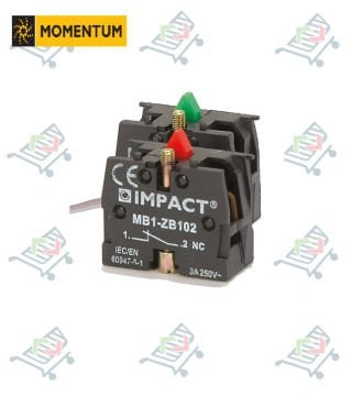 ∅ 22 Plastik Kontak Bloğu NO Kontak