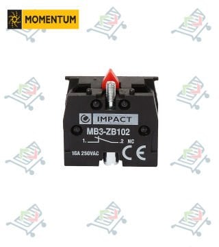 ∅ 22 Plastik Kontak Bloğu NC Kontak