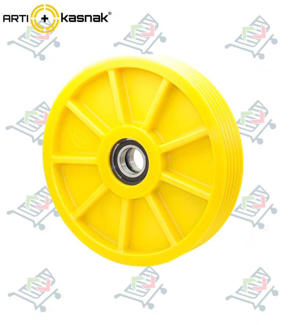 Plastik Kasnak Ø210 mm – 8 mm × 4-5-6 Halat – 80 mm Genişlik