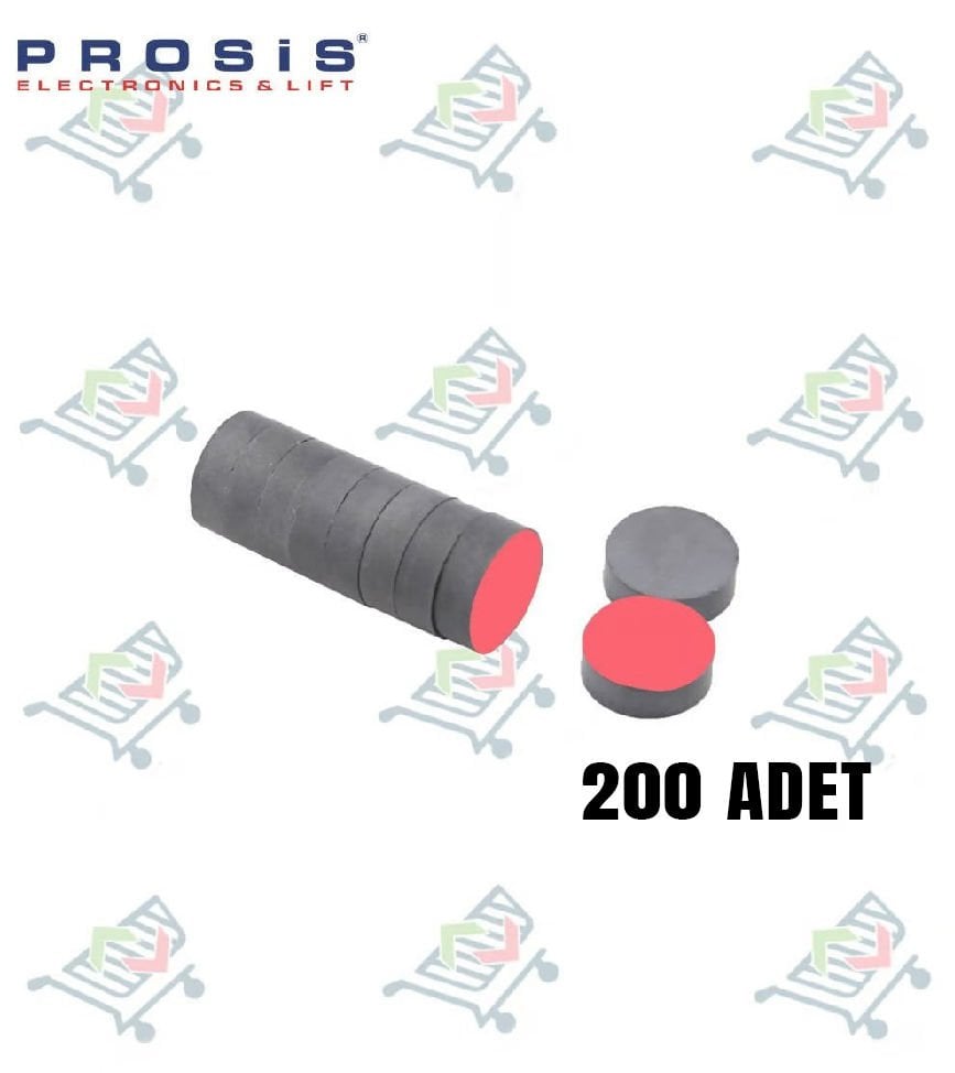 Yuvarlak Mıknatıs 200'lü Paket