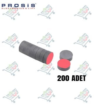 Yuvarlak Mıknatıs 200'lü Paket