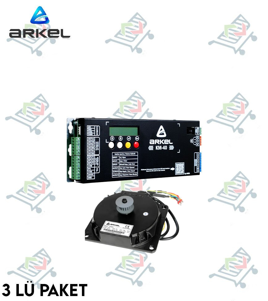 ARKEL KM-40S PAKET (KM-40S + KM-40S MOTOR) 3 LÜ PAKET