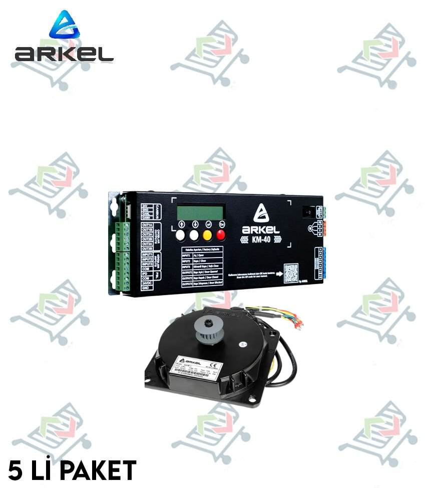 ARKEL KM-40S PAKET (KM-40S + KM-40S MOTOR) 5 Lİ PAKET