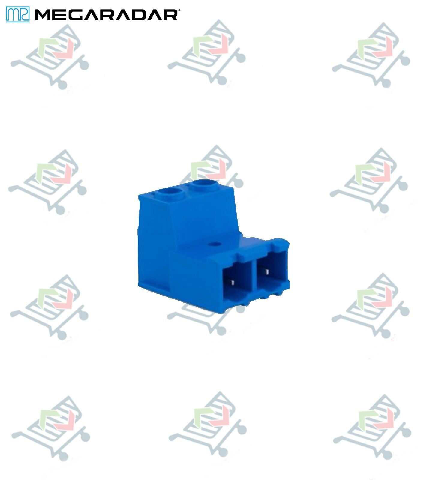 Megaradar 7,62 mm ERKEK KABLO BİRLEŞTİRİCİ SOKETLİ DİK KLEMENS TEKLİ