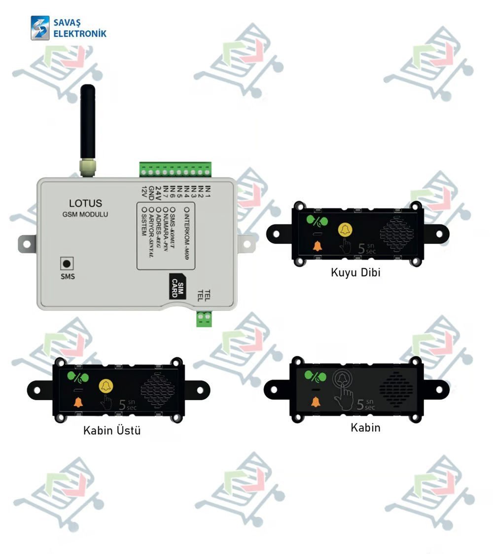 Lotus Çift Yönlü Haberleşme Seti (4.5G)