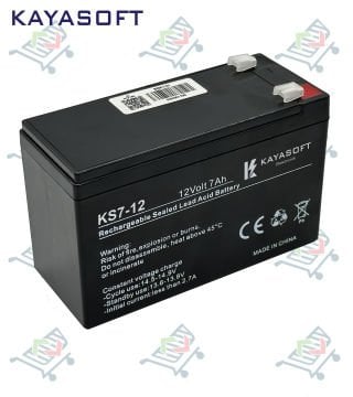 12 V 7 AMPER AKÜ