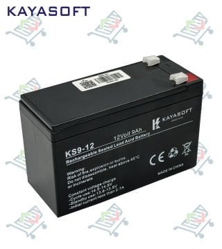 12 V 9 AMPER AKÜ
