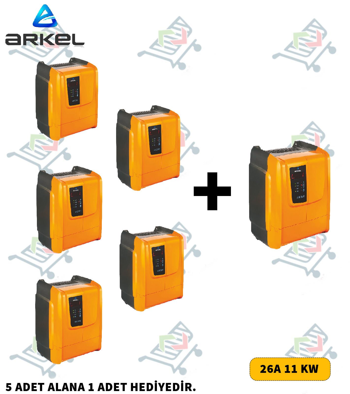 ARKEL ARCODE TR 4B26A 400V 26A Tümleşik Asansör Kontrol Ünitesi(5 Adet + 1 Adet Hediye)