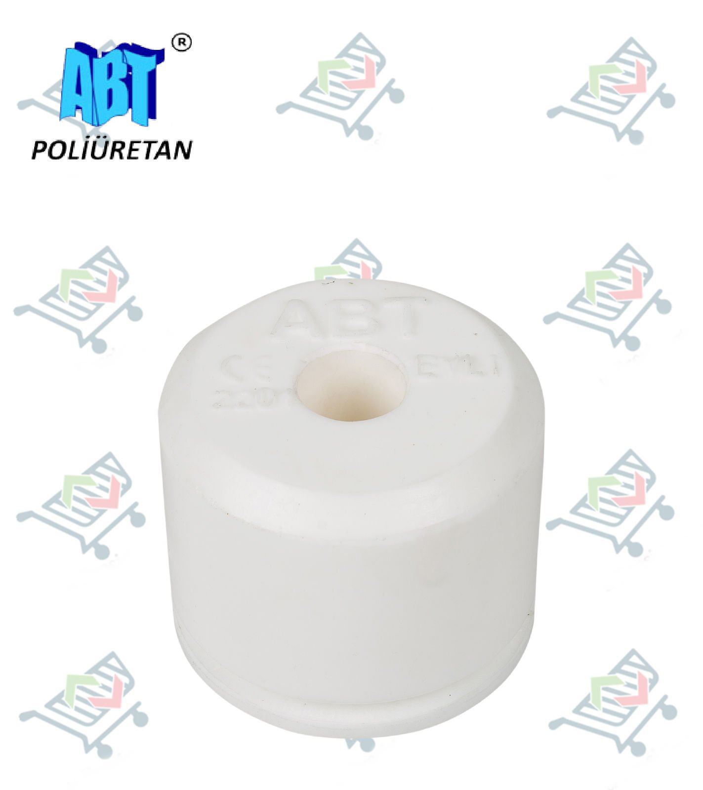 Ø125x100 mm Poliüretan Tampon