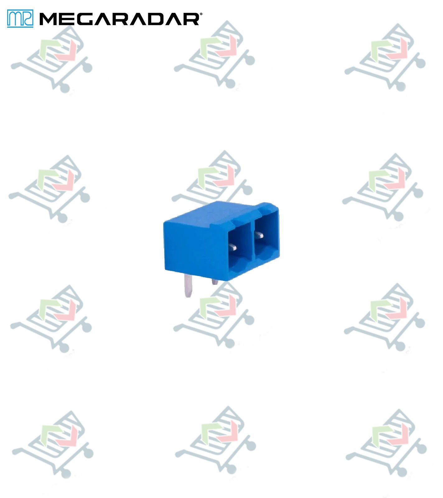 Megaradar 7,62 mm SOKETLİ PCB KLEMENSLERİ ERKEK 90 DERECE