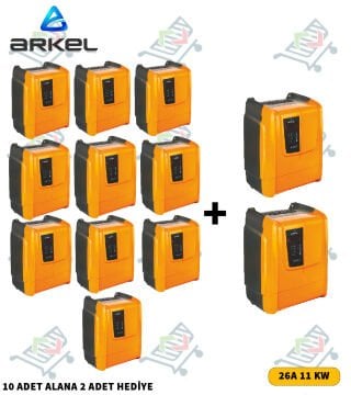 ARKEL ARCODE TR 4B26A 400V 26A Tümleşik Asansör Kontrol Ünitesi(10 Adet + 2 Adet Hediye)