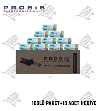 Probis Bistabil Manyetik Şalter(1A) 2 mt 100'lü Paket (+10 Adet Hediye)