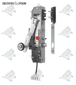 DK02A ÇİFT EMNİYETLİ KAPI KİLİDİ