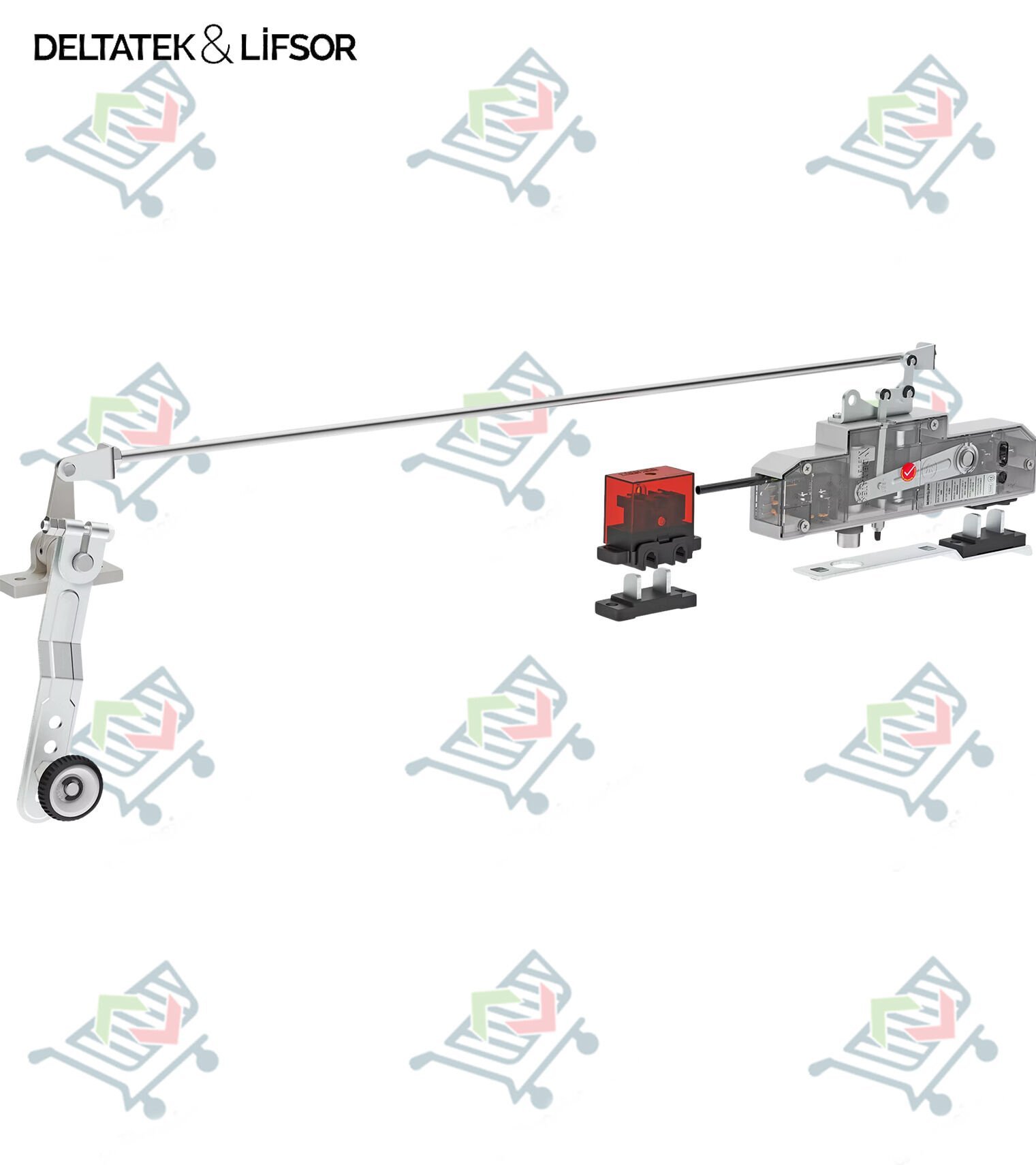 YKDK02A ÇİFT EMNİYETLİ ÇİFT KANATLI KAPI KİLİDİ