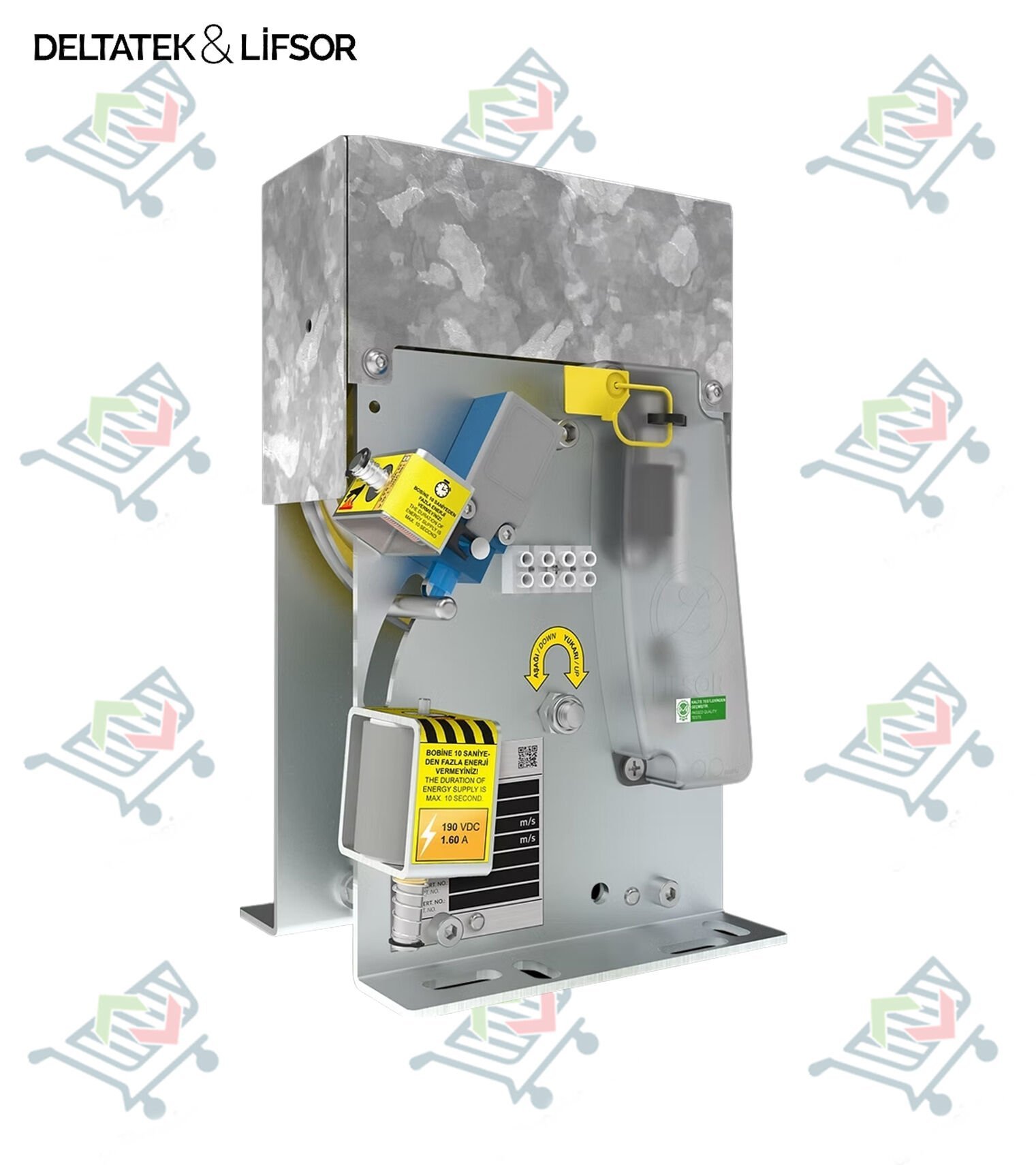 LF06 MRL TİP AŞIRI HIZ REGÜLATÖRÜ (200 mm KASNAK)