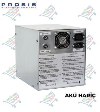 PROSİS PRO-UPS LİNE İNTERAKTİF ASANSÖR UPS 2000 VA  AKÜ HARİÇ