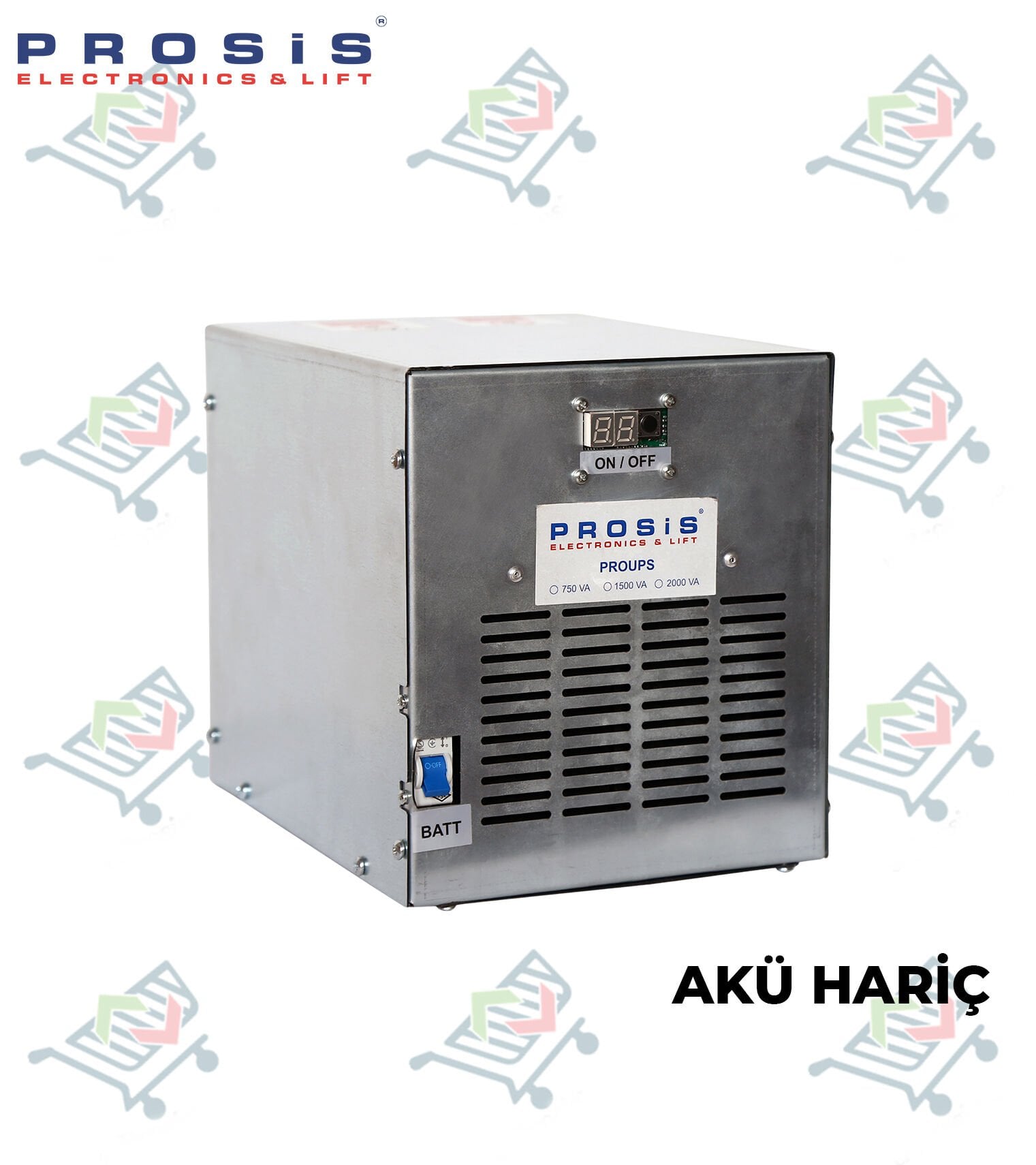 PROSİS PRO-UPS LİNE İNTERAKTİF ASANSÖR UPS 750VA AKÜ HARİÇ
