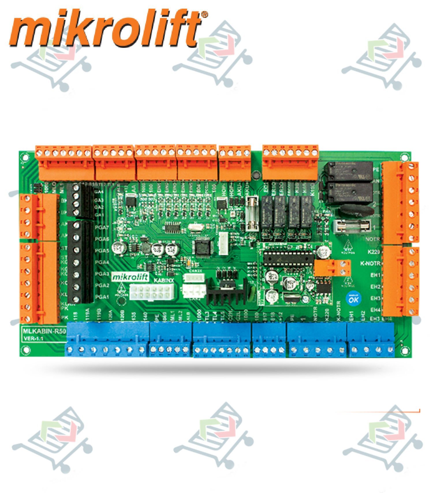 Mikrolift MLKABİN-R50 Kabin Seri Haberleşme Kartı