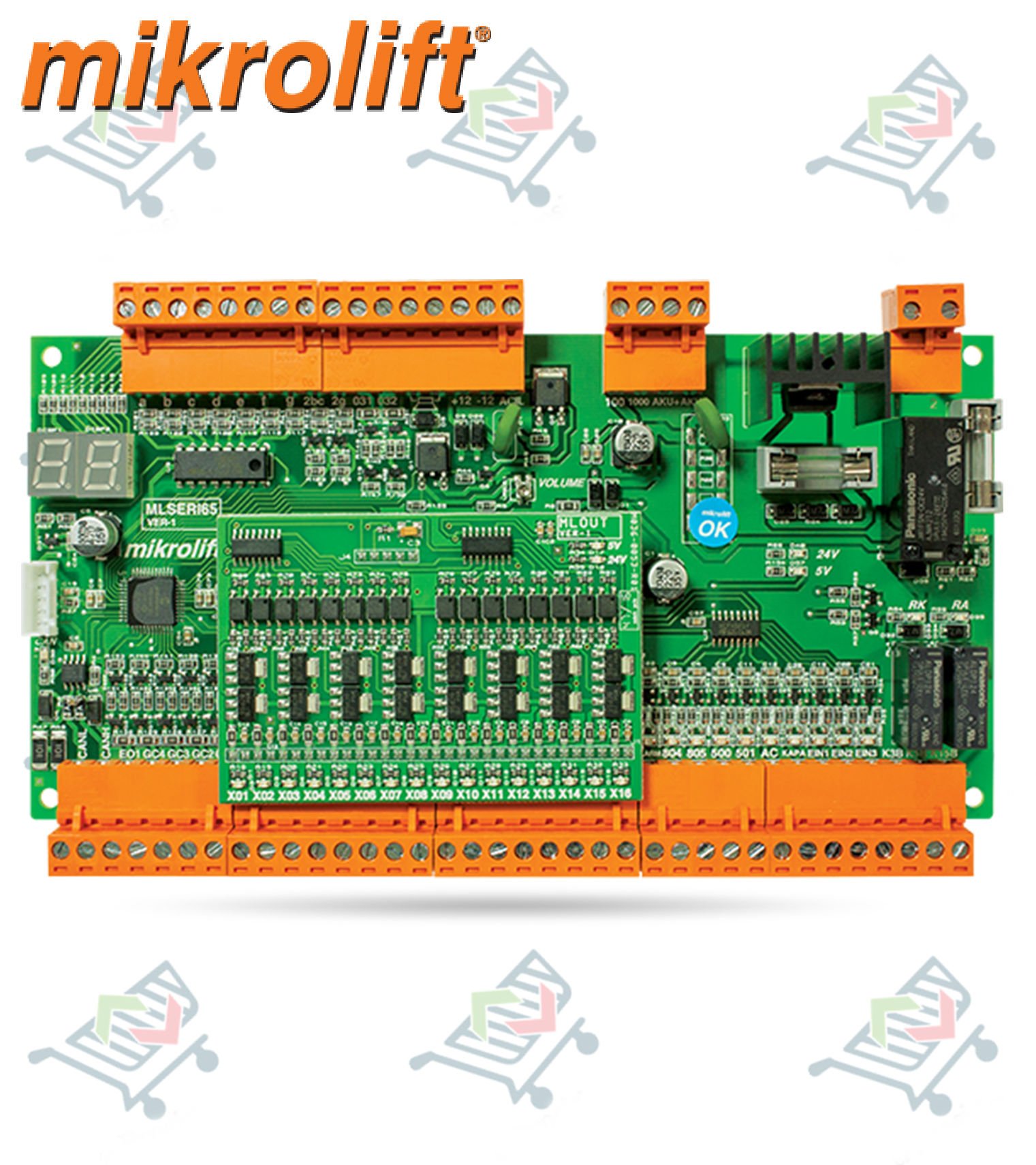 Mikrolift MLSERİ65 Seri Haberleşme Kartı