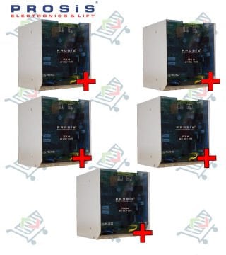 PUK60 Plus - 60V DC Güç Kaynagı + UPS (EN 81-20/50) 5'li Paket