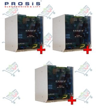 PUK60 Plus- 60V DC Güç Kaynagı + UPS (EN 81-20/50) 3'lü Paket