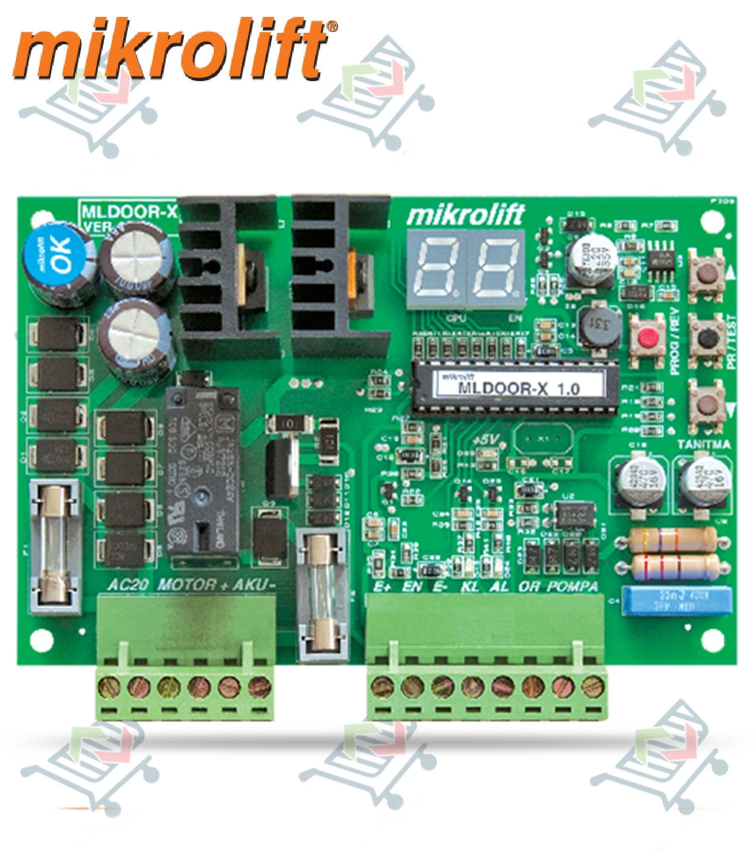 MİKROLİFT MLDOOR-X İç Kapı Kontrol Kartı