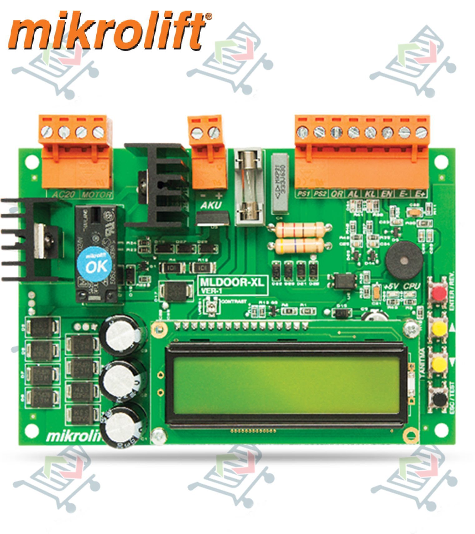 MİKROLİFTMLDOOR-XL İç Kapı Kontrol Kartı