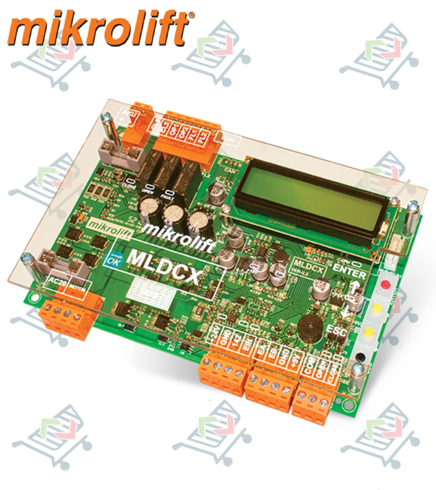 MİKROLİFT MLDCX Tam Otomatik Kapı Kontrol kartı