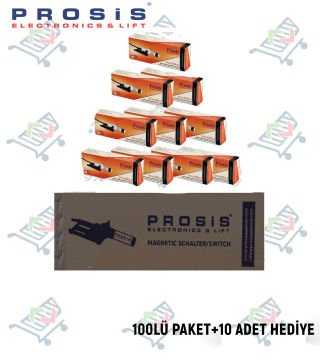Pro Effect Monostabil Manyetik Şalter Double 100'lü paket (+10 Adet Hediye)
