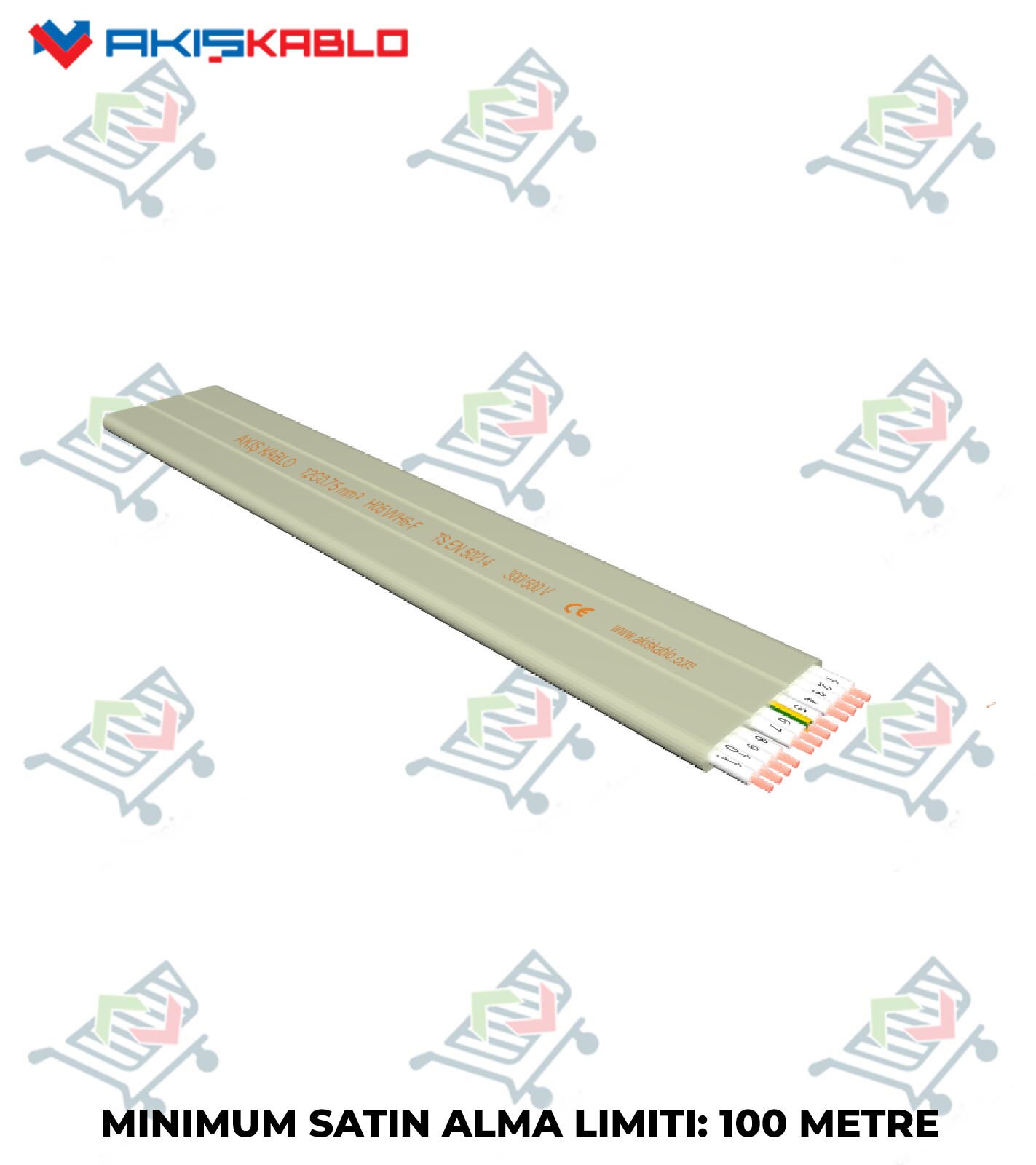 12X0,75 mm2 FLEXIBLE KABLO
